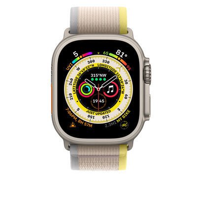 Apple Watch 42mm Wiwu Trail Loop Naylon Örgü İşlemeli Hasır Kordon Strap Kayış