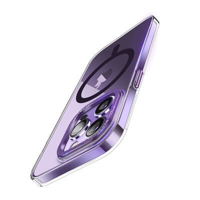 Apple iPhone 14 Pro Max Kılıf Magsafe Şarj Özellikli Sert PC Patinda Fuya Kapak