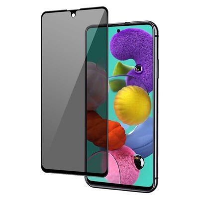 Galaxy A73 Patinda New 5D Privacy Temperli Ekran Koruyucu
