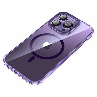 Apple iPhone 14 Pro Kılıf Magsafe Şarj Özellikli Sert PC Patinda Fuya Kapak