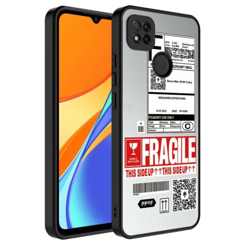 Xiaomi Redmi 9C Kılıf Aynalı Desenli Kamera Korumalı Parlak Patinda Mirror Kapak