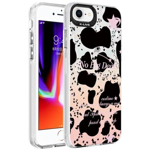 Apple iPhone SE 2022 Kılıf Mermer Desenli Patinda Marbello Kapak