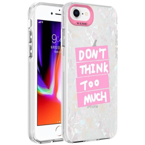 Apple iPhone SE 2022 Kılıf Mermer Desenli Patinda Marbello Kapak