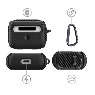 Apple Airpods Pro Kılıf Patinda Airbag 26 Silikon