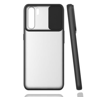 Oppo A91 Kılıf Patinda Lensi Kapak