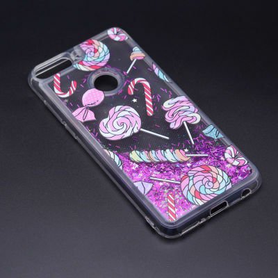 Huawei Y7 2018 Kılıf Patinda Marshmelo Silikon