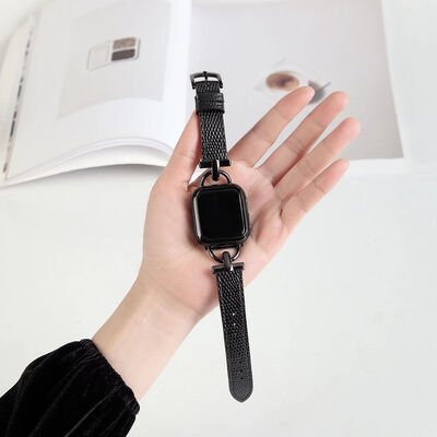 Apple Watch 7 41mm KRD-53 Deri Kordon