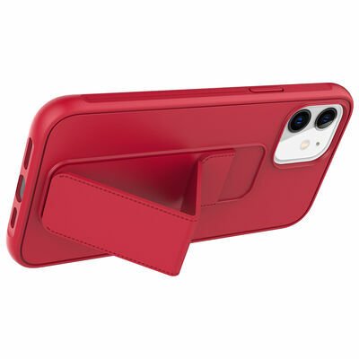 Apple iPhone 12 Kılıf Patinda Qstand Kapak
