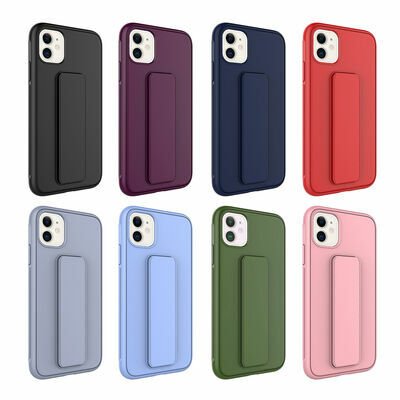Apple iPhone 12 Kılıf Patinda Qstand Kapak
