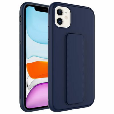 Apple iPhone 12 Kılıf Patinda Qstand Kapak