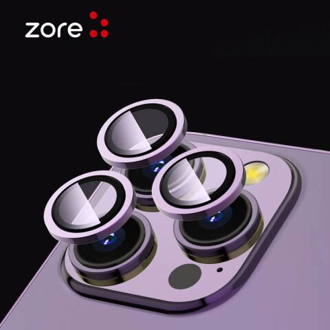Apple iPhone 13 Mini Patinda CL-12 Premium Safir Parmak İzi Bırakmayan Anti-Reflective Kamera Lens Koruyucu