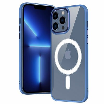 Apple iPhone 12 Pro Kılıf Wireless Şarj Özellikli Patinda Krom Magsafe Silikon Kapak
