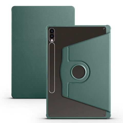 Galaxy Tab S10 Plus Kılıf Patinda Termik Kalem Bölmeli Dönebilen Standlı Kılıf