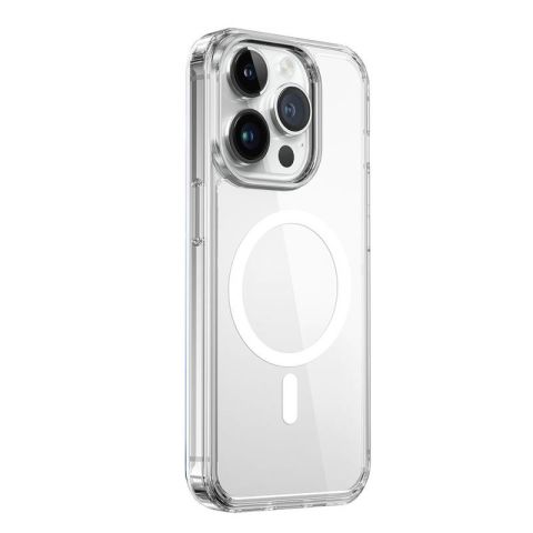 Apple iPhone 15 Pro Kılıf Wiwu MCC-101 Magnetic Crystal Sert PC Kapak