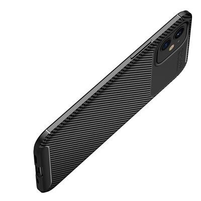 Apple iPhone 12 Kılıf Patinda Negro Silikon Kapak