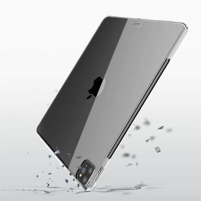Apple iPad Pro 12.9 Pro 2020 (4.Nesil) Kılıf Patinda Tablet Süper Silikon Kapak