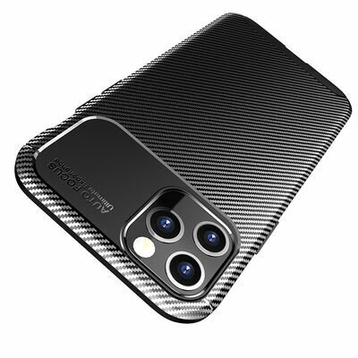 Apple iPhone 12 Pro Kılıf Patinda Negro Silikon Kapak
