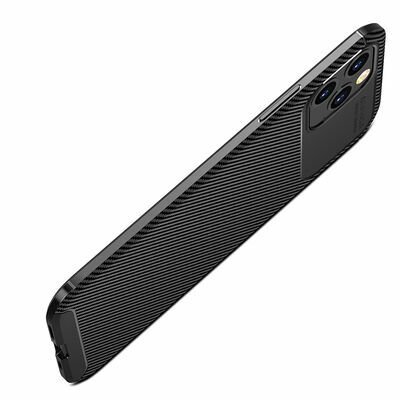 Apple iPhone 12 Pro Kılıf Patinda Negro Silikon Kapak