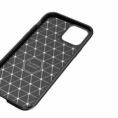Apple iPhone 12 Pro Kılıf Patinda Negro Silikon Kapak