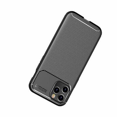 Apple iPhone 12 Pro Kılıf Patinda Negro Silikon Kapak