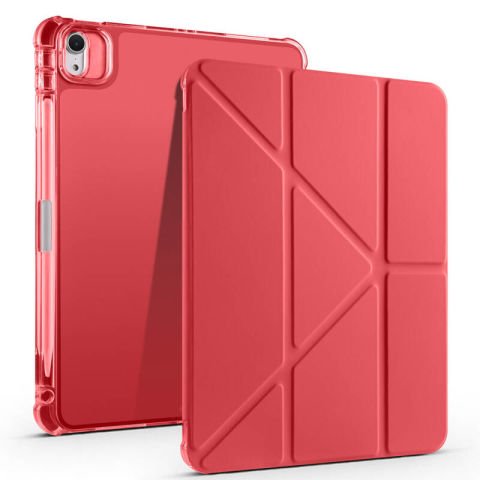 Apple iPad Air 11 2025 M3 Kılıf Patinda Tri Folding Kalem Bölmeli Standlı Kılıf