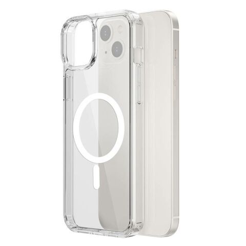 Apple iPhone 15 Kılıf Wiwu MCC-101 Magnetic Crystal Sert PC Kapak