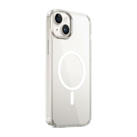 Apple iPhone 15 Kılıf Wiwu MCC-101 Magnetic Crystal Sert PC Kapak