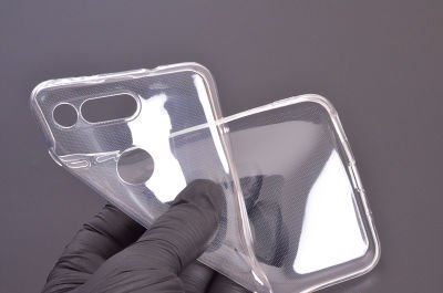 Huawei Honor View 20 Kılıf Patinda Süper Silikon Kapak