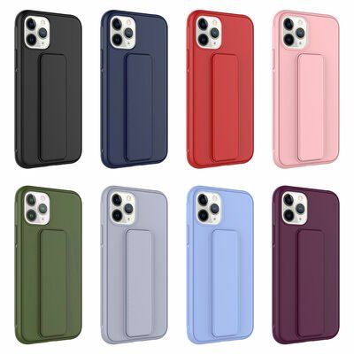 Apple iPhone 11 Pro Max Kılıf Patinda Qstand Kapak