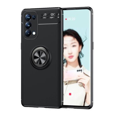 Oppo Reno 5 Pro 5G Kılıf Patinda Ravel Silikon Kapak