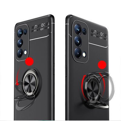 Oppo Reno 5 Pro 5G Kılıf Patinda Ravel Silikon Kapak