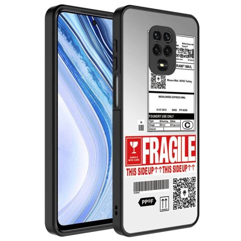 Xiaomi Redmi Note 9S Kılıf Aynalı Desenli Kamera Korumalı Parlak Patinda Mirror Kapak