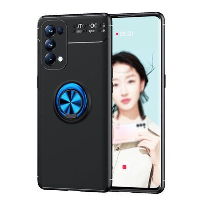 Oppo Reno 5 Pro 5G Kılıf Patinda Ravel Silikon Kapak