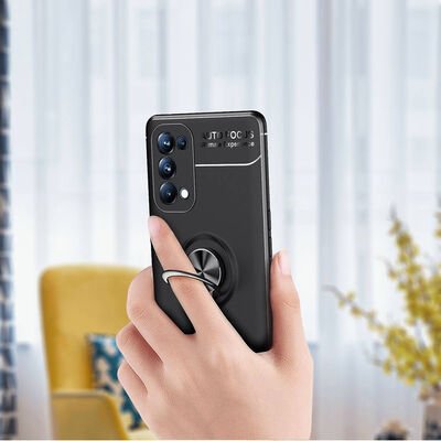 Oppo Reno 5 Pro 5G Kılıf Patinda Ravel Silikon Kapak
