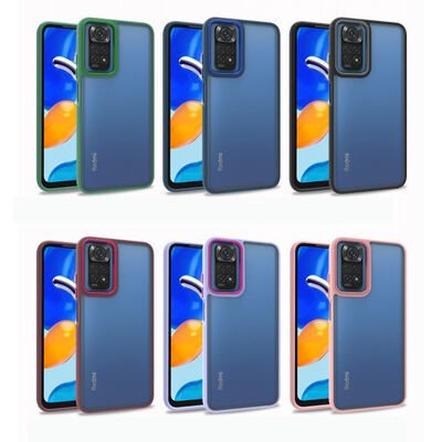 Xiaomi Redmi Note 11 Global Kılıf Patinda Flora Kapak