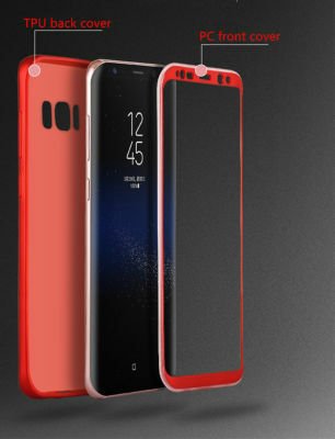Galaxy S8 Plus Kılıf Patinda 360 Silikon Kılıf