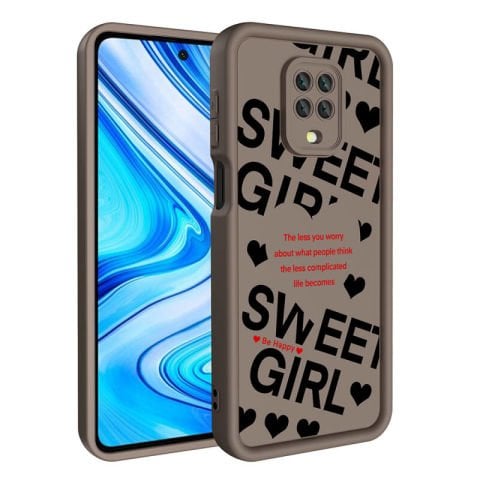 Xiaomi Redmi Note 9S Kılıf Kamera Korumalı Baskılı Arka Yüzey Patinda Klas Kapak