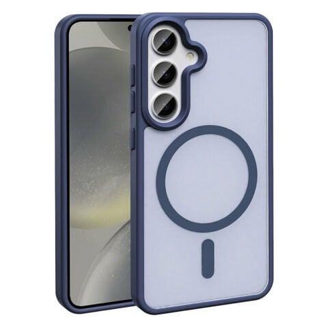 Galaxy S25 Plus Kılıf Magsafe Şarj Özellikli Mat Arka Yüzey Patinda Sio Kapak