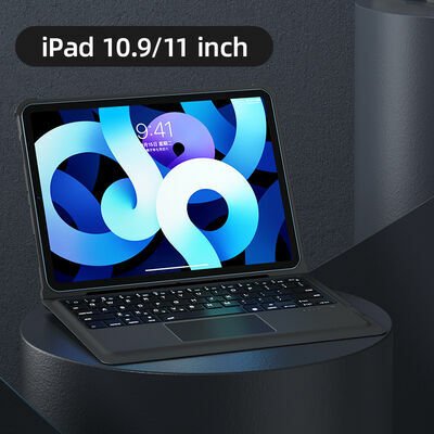 Apple iPad Air 11 2025 M3 Benks Multifunctional Kablosuz Klavyeli Kılıf