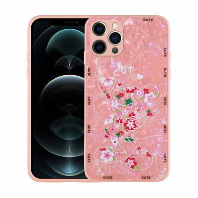 Apple iPhone 13 Pro Max Kılıf Desenli Sert Silikon Patinda Mumila Kapak