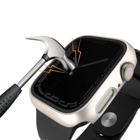 Apple Watch 40mm Sert PC Kasa ve Privacy Hayalet Ekran Koruyucu Patinda Watch Gard 32
