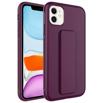 Apple iPhone 11 Kılıf Patinda Qstand Kapak