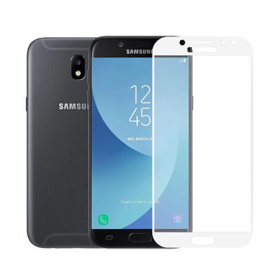 Galaxy J330 Pro Patinda Kenarları Kırılmaya Dayanıklı Cam Ekran Koruyucu