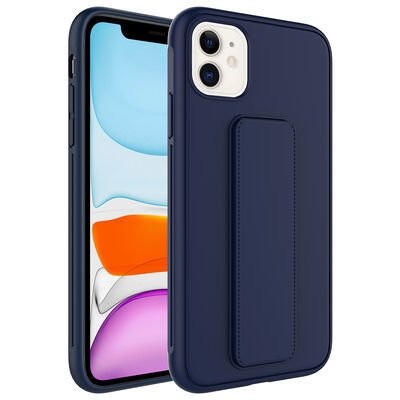 Apple iPhone 11 Kılıf Patinda Qstand Kapak