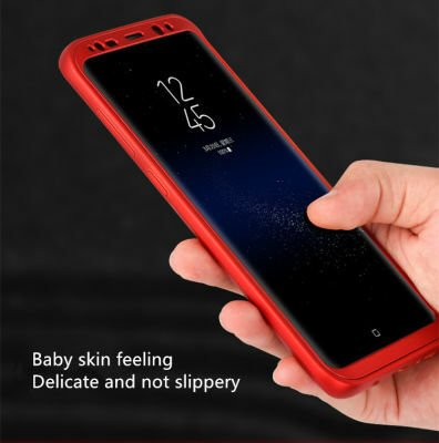 Galaxy S8 Kılıf Patinda 360 Silikon Kılıf