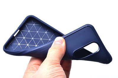 Oppo RX17 Pro Kılıf Patinda Negro Silikon Kapak
