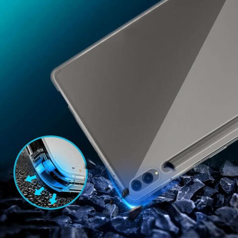 Galaxy Tab S10 Plus Kılıf Patinda Tablet Süper Silikon Kapak