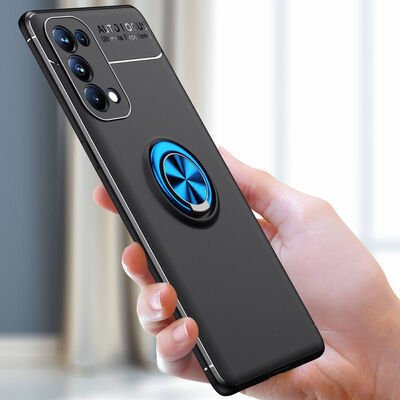 Oppo Reno 5 5G Kılıf Patinda Ravel Silikon Kapak
