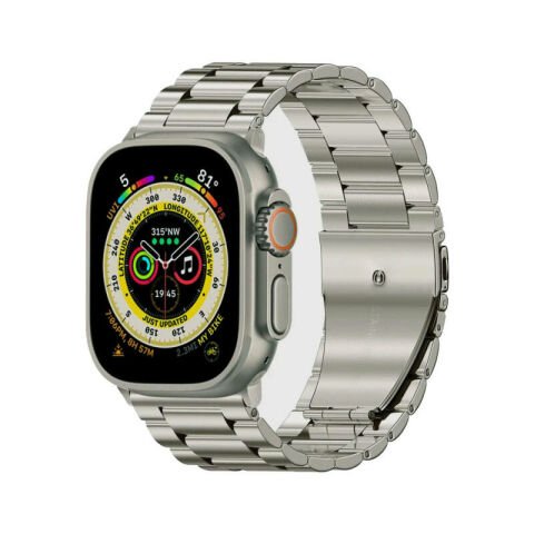 Apple Watch Ultra 49mm Patinda KRD-93 Metal Kordon