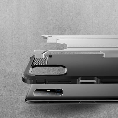 Galaxy M51 Kılıf Patinda Crash Silikon Kapak